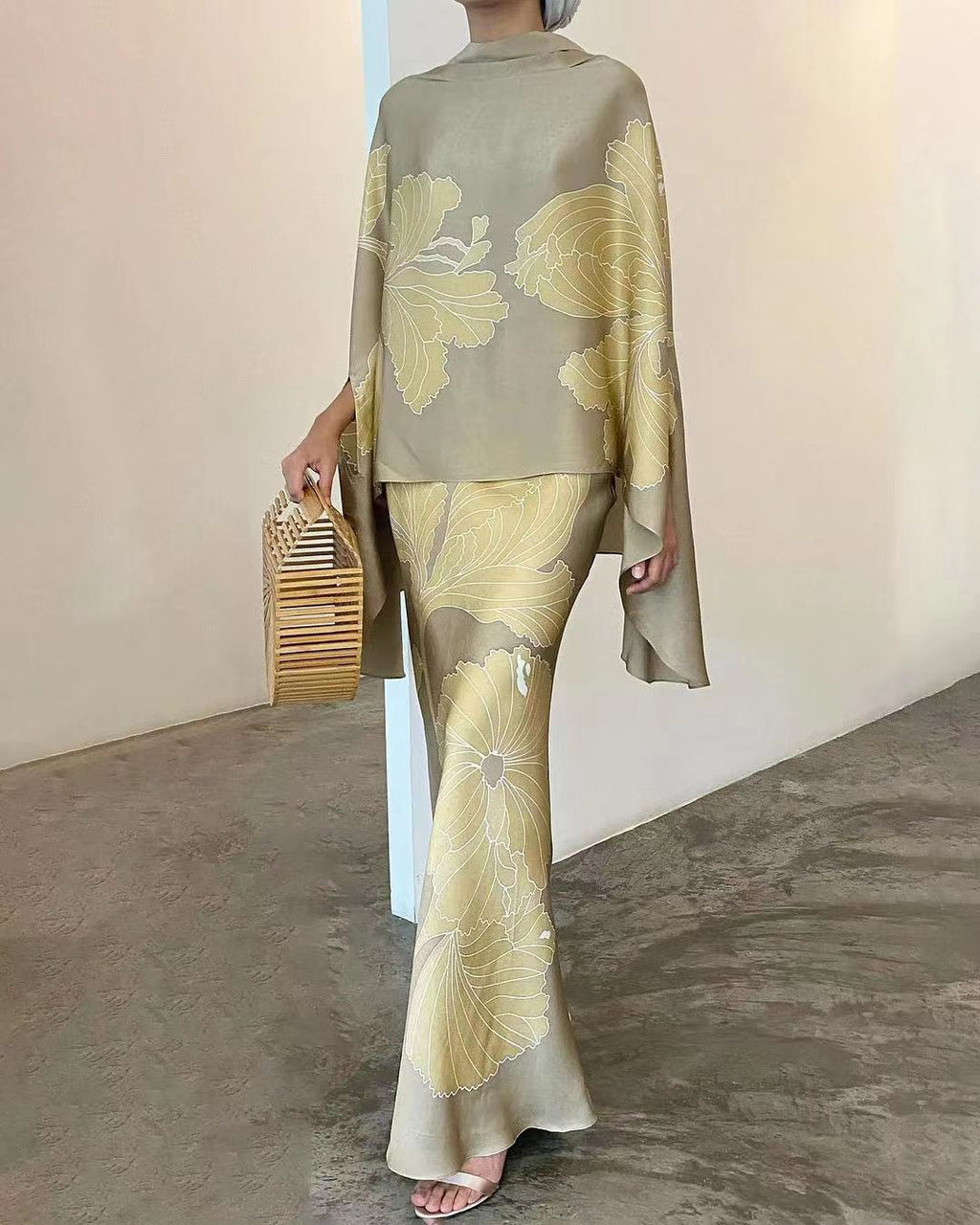 Elena Floral Slim Set