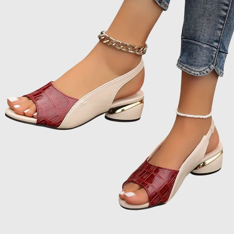Whitney | Sandales élégantes en cuir