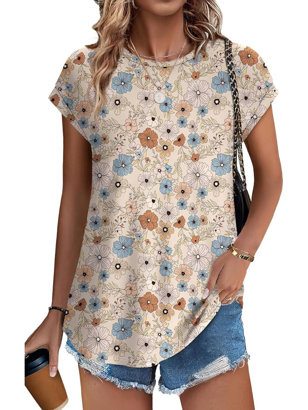 Necie | Blusa elegante estampada
