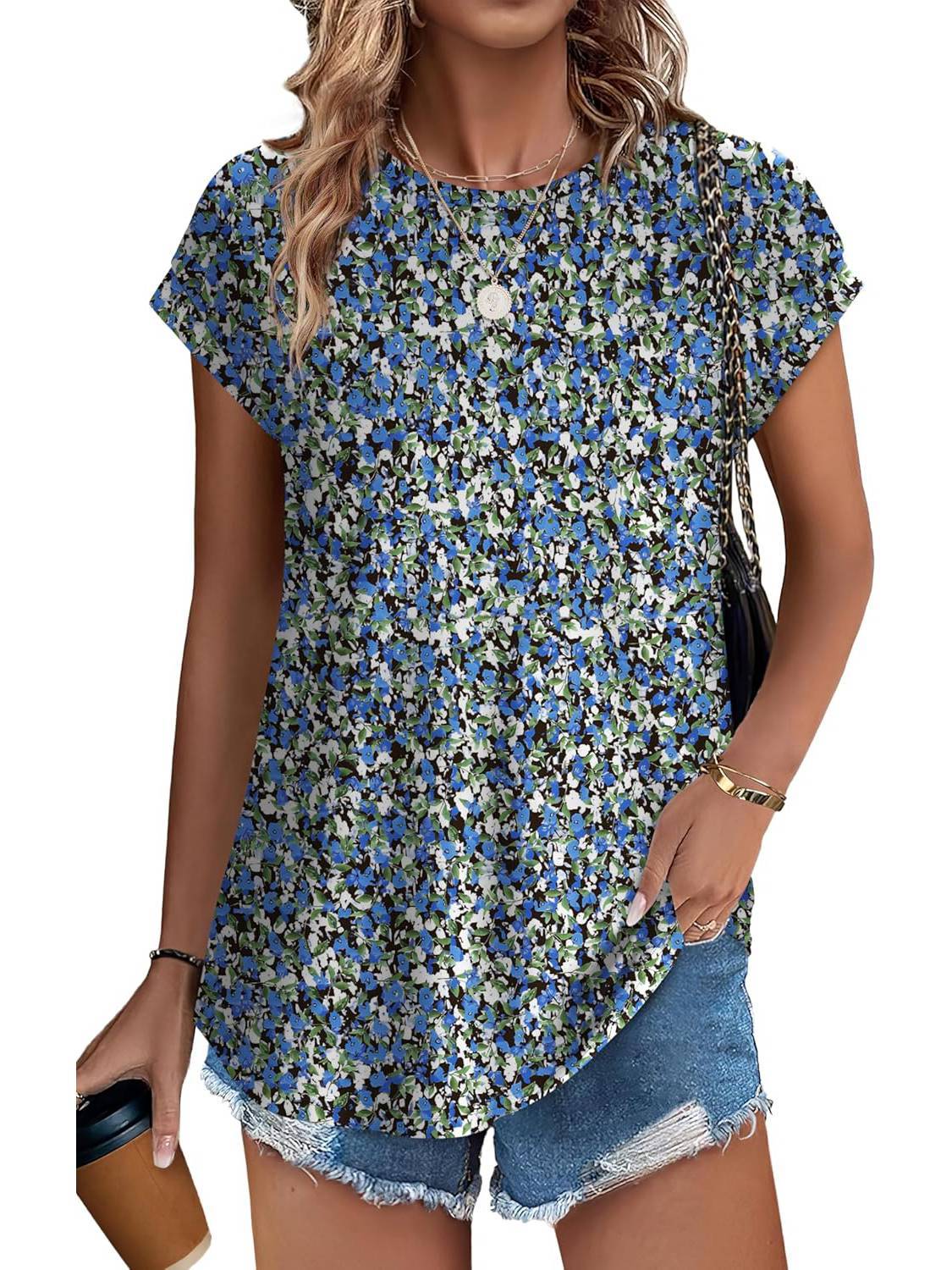 Necie | Blusa elegante estampada