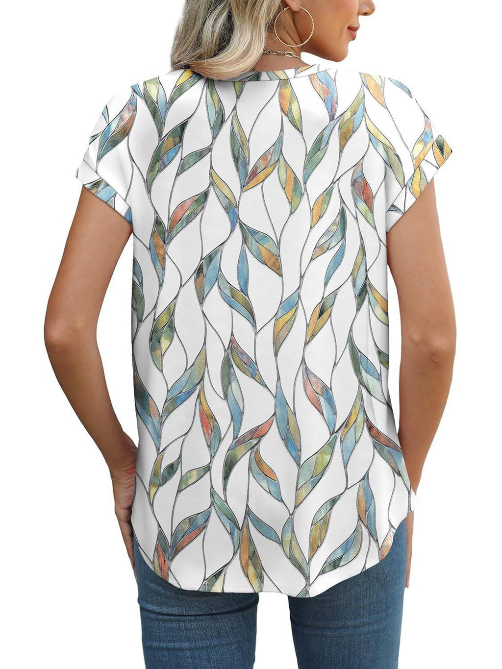 Necie | Blusa elegante estampada