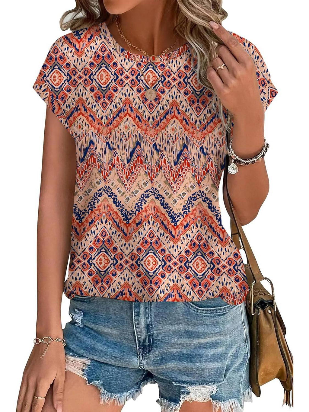 Necie | Blusa elegante estampada