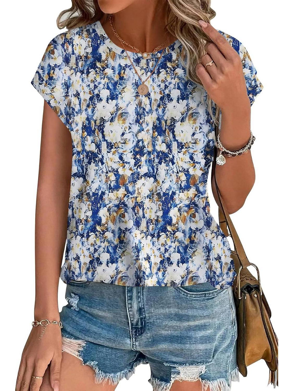 Necie | Blusa elegante estampada