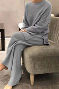 Ensemble Sofia avec pull en maille