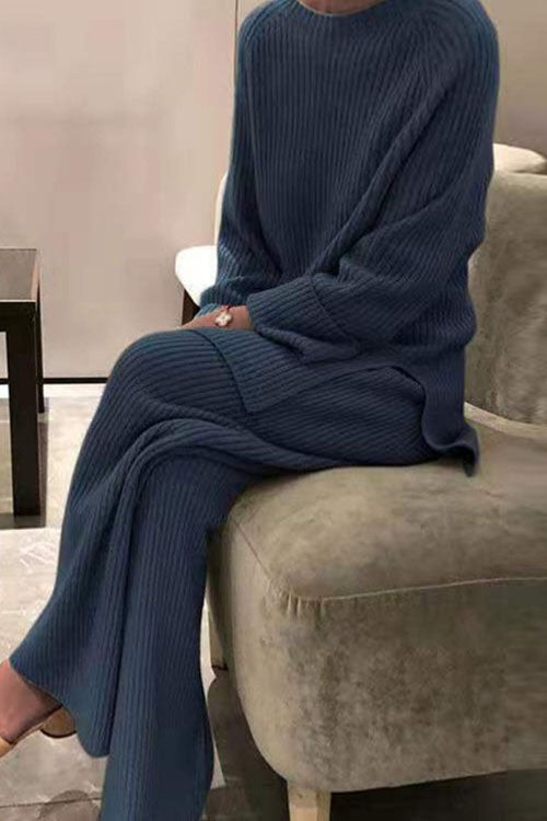 Ensemble Sofia avec pull en maille