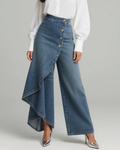 Audrey | Pantalon portefeuille en denim