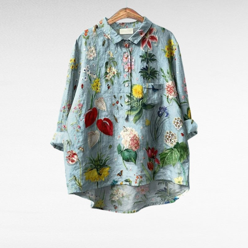Audrey | Elegante blusa de verano fresca