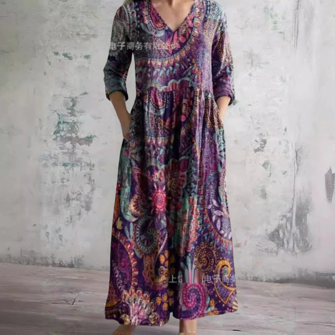 Mandy | Zomerjurk met bloemenprint