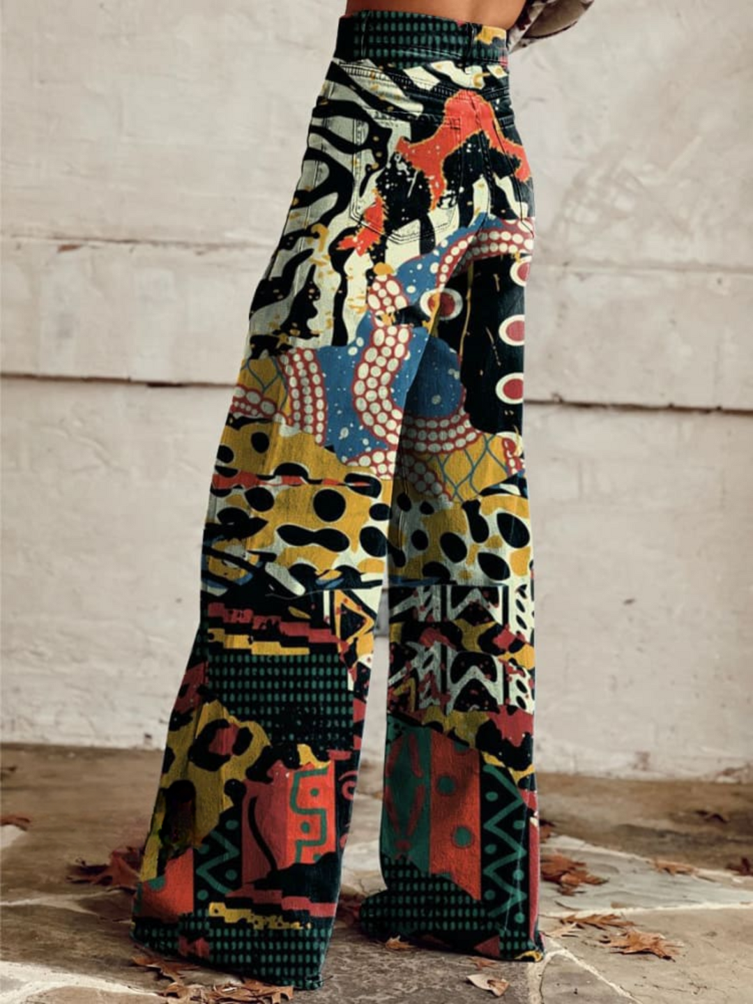 Élodie - Elegant Wide Trousers