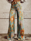 Cirilla - Palazzo-broek met bloemenprint