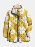 Sable | Encantadora chaqueta con estampado de margaritas