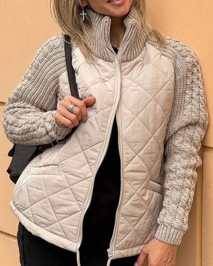 Victoria | Knitted Fleece Jacket