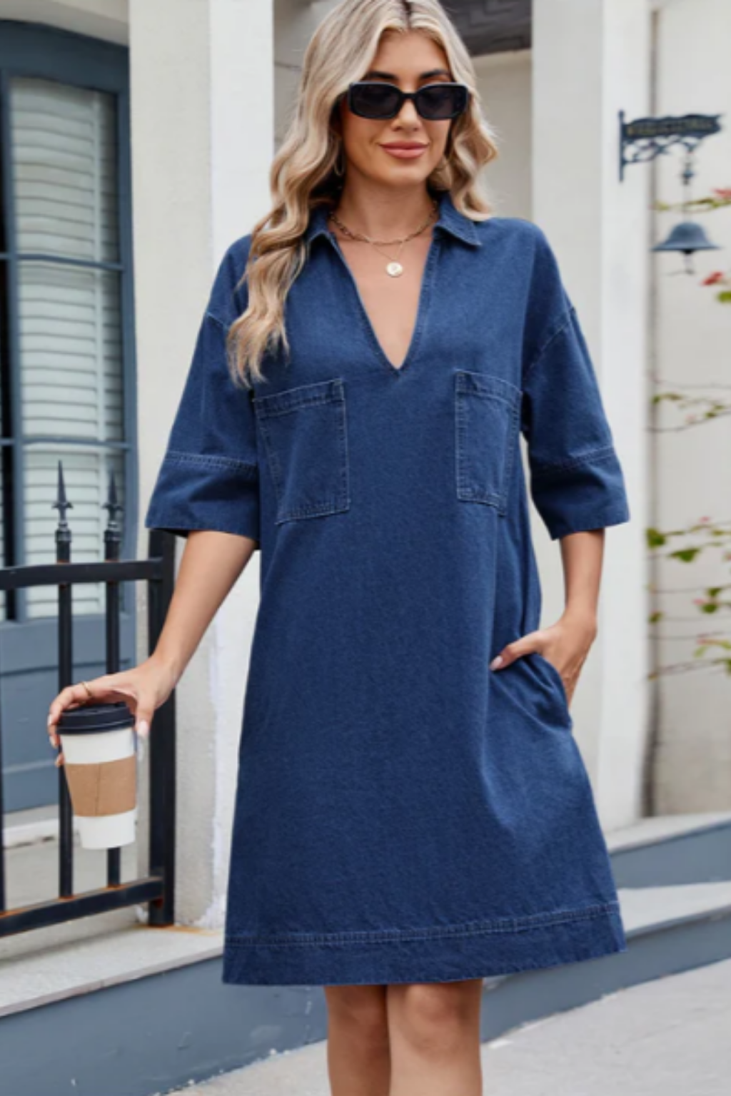 Jade | Vestido vaquero informal