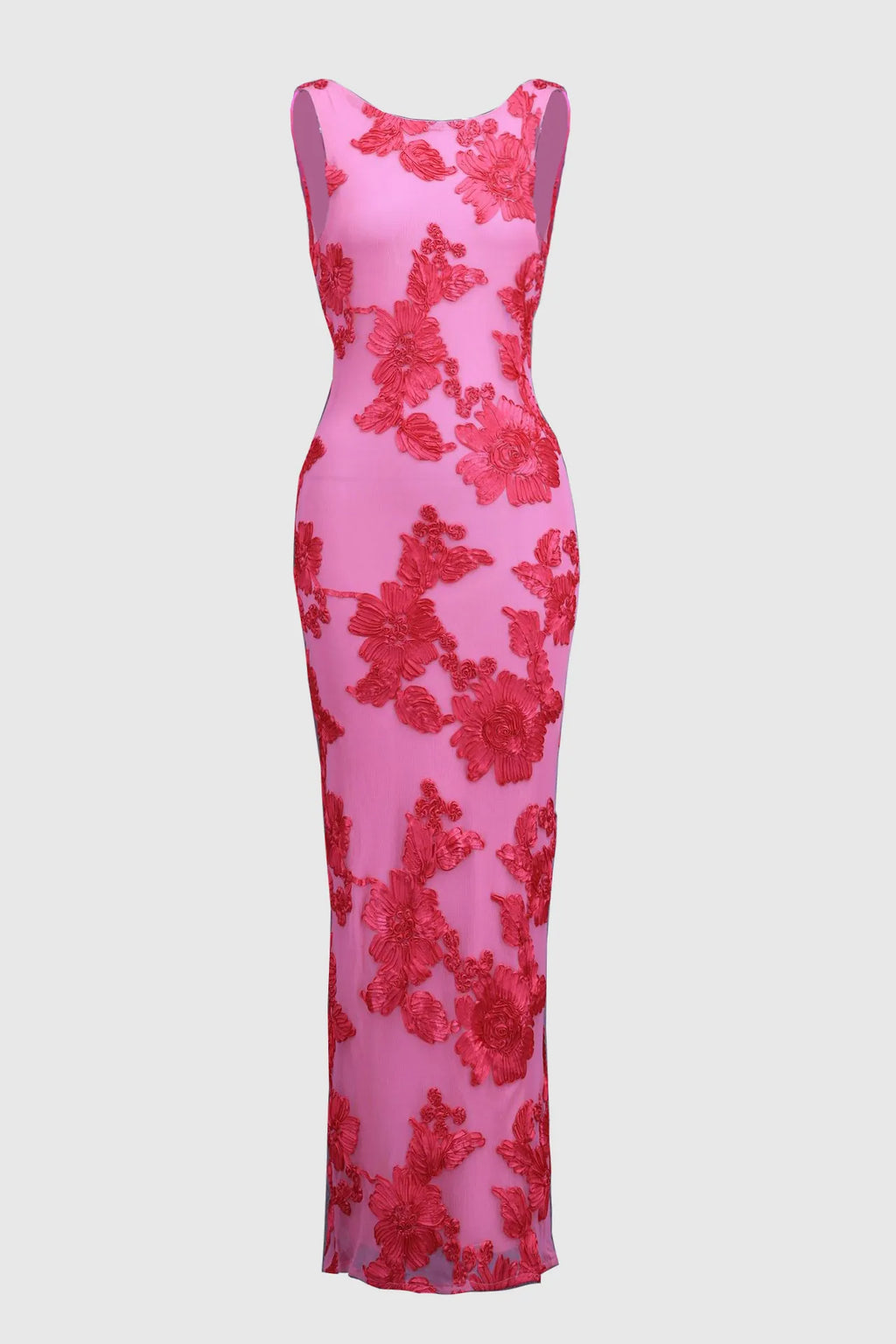 Amara | Elegante maxi-jurk in roze