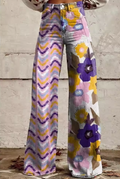 Isadora - Calças boho florais