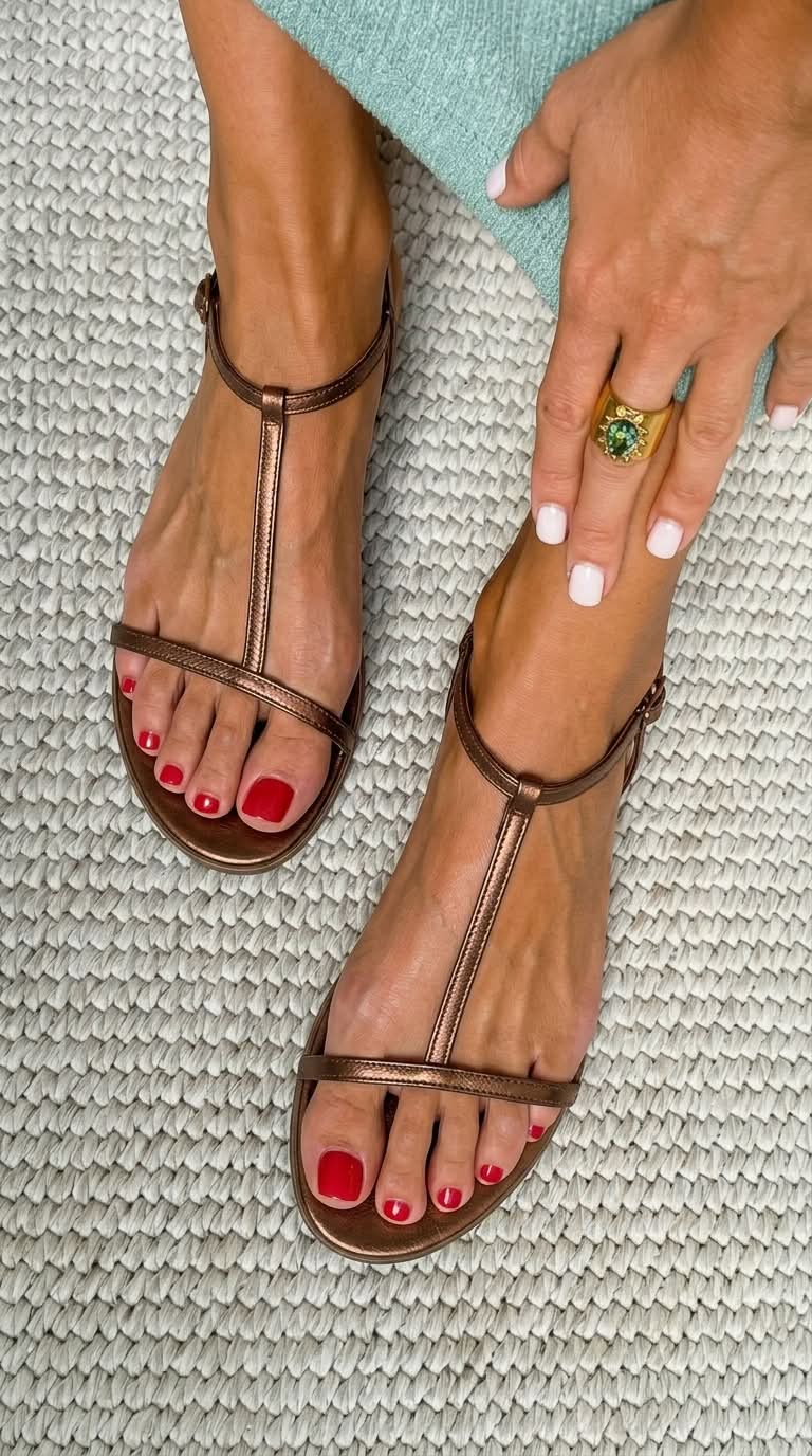 Rosalba | Golden Sandals Summer