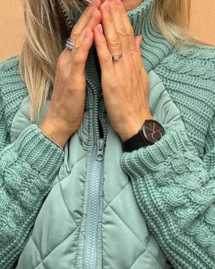 Victoria | Knitted Fleece Jacket