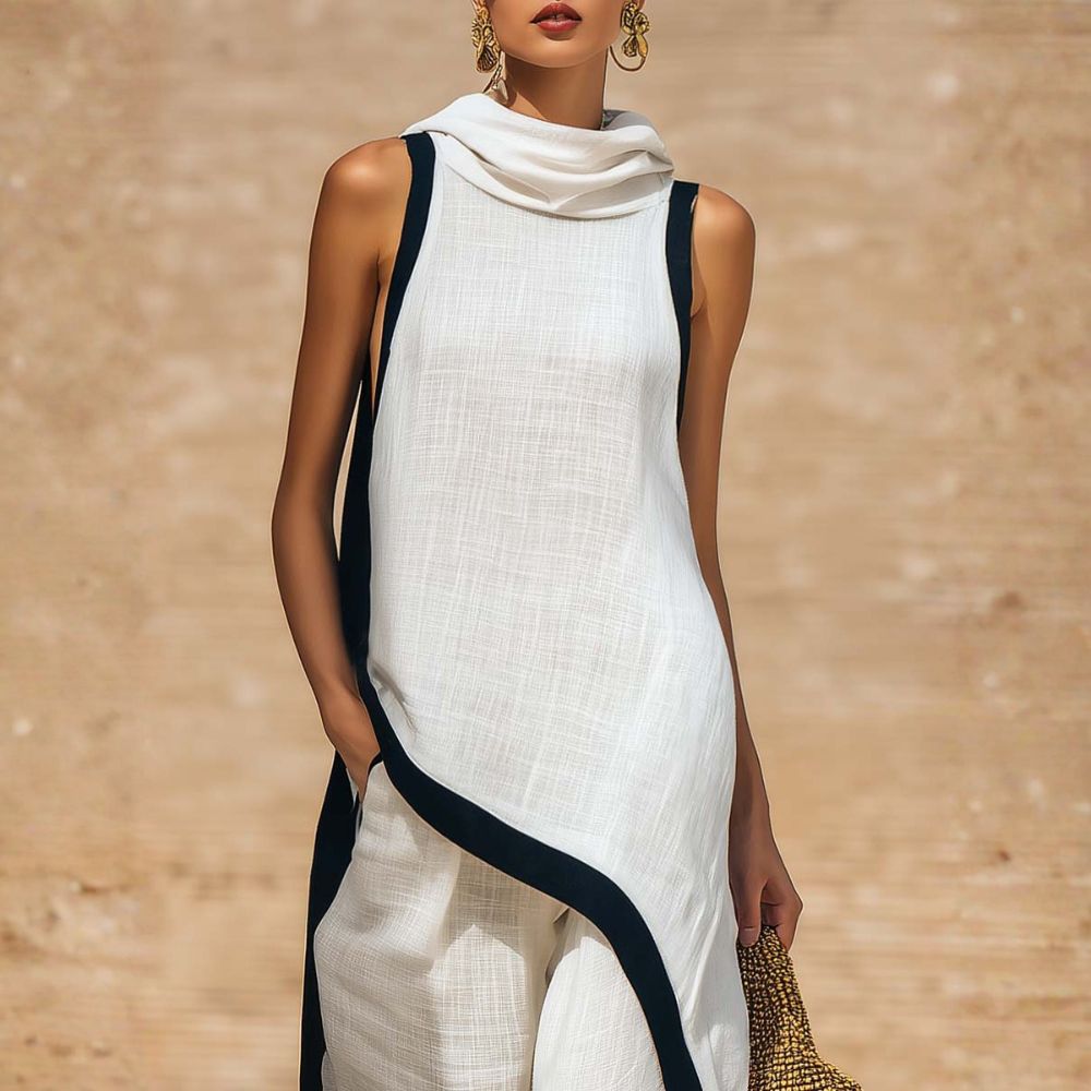 Leonora | Terno elegante de linho