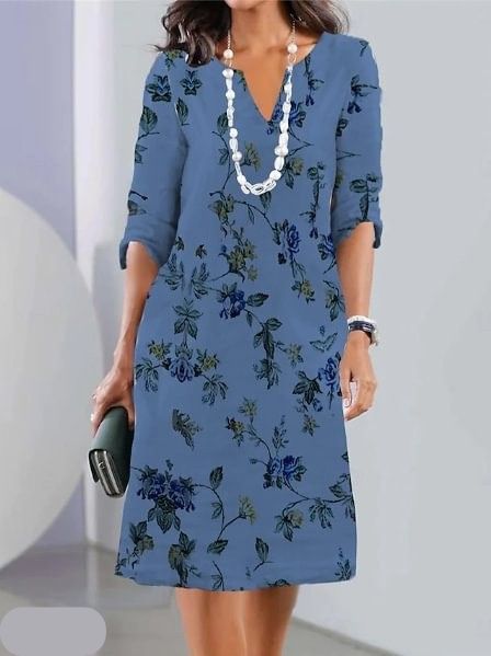 Eleanor| Vestido Floral em Camadas