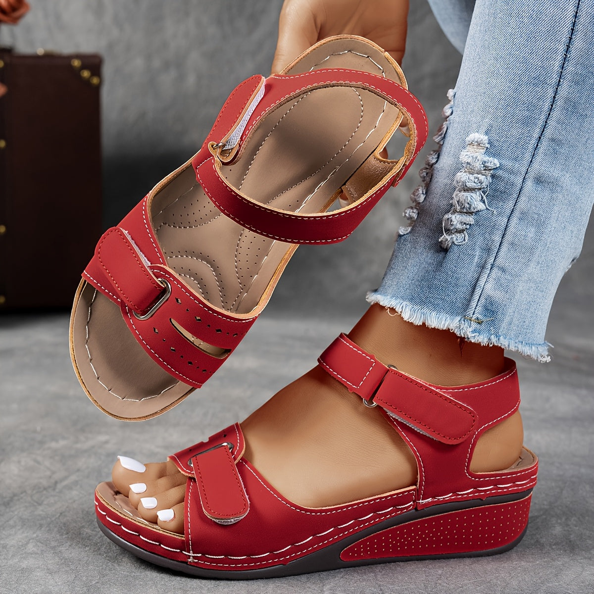 Janet | Sandales orthopédiques flexibles et confortables