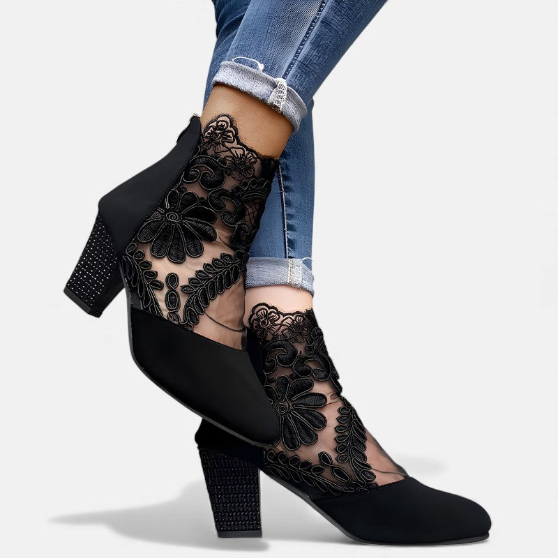 Norene | Sapatos de salto ortopédicos estilosos e respiráveis
