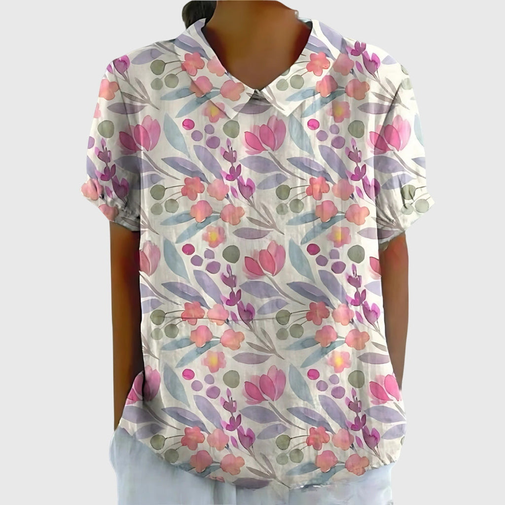 Jenna | Blouse à fleurs