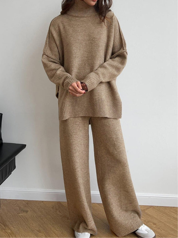 Conjunto de Suéter de Punto Acogedor Sofia