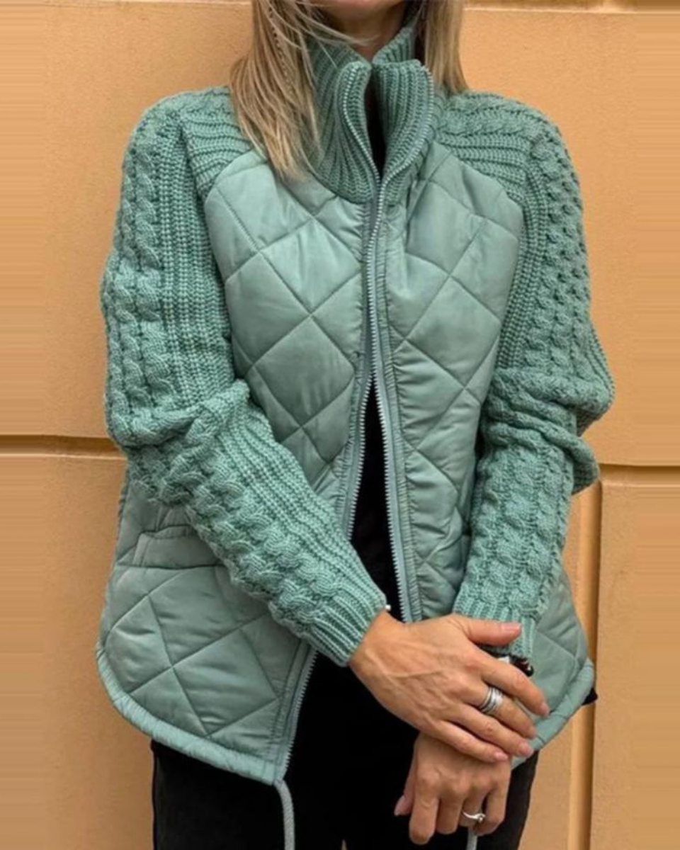 Victoria | Knitted Fleece Jacket