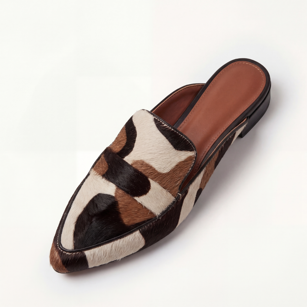 Belmonte-mocassin met abstract patroon