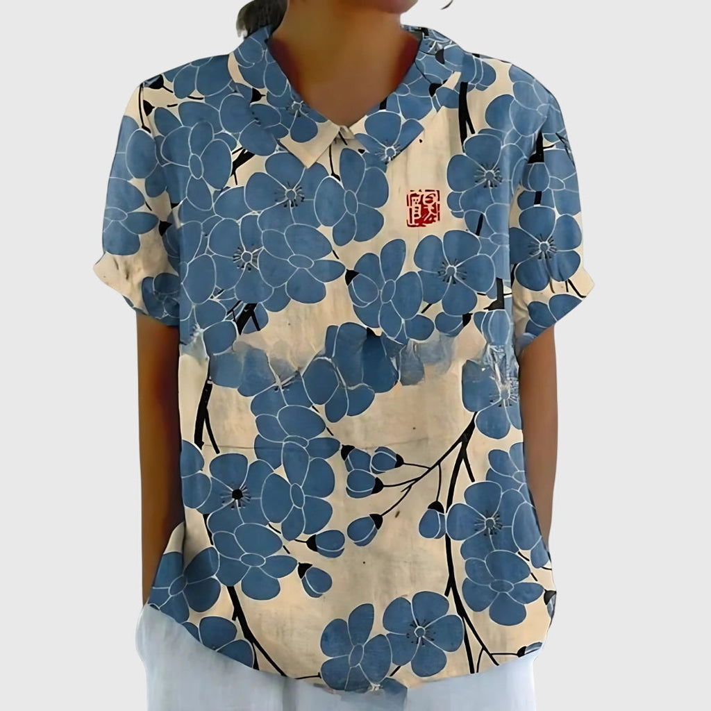 Jenna | Blouse à fleurs