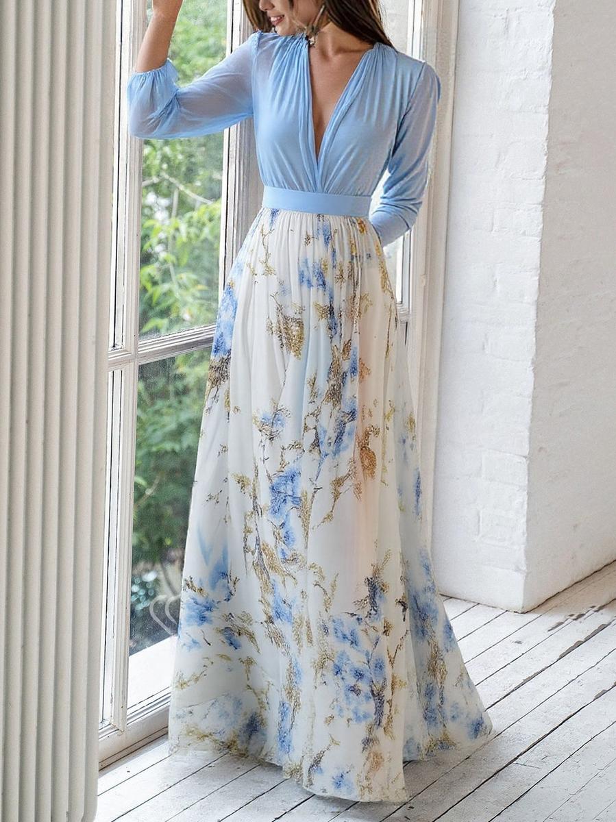 Penelope | Robe maxi à fleurs
