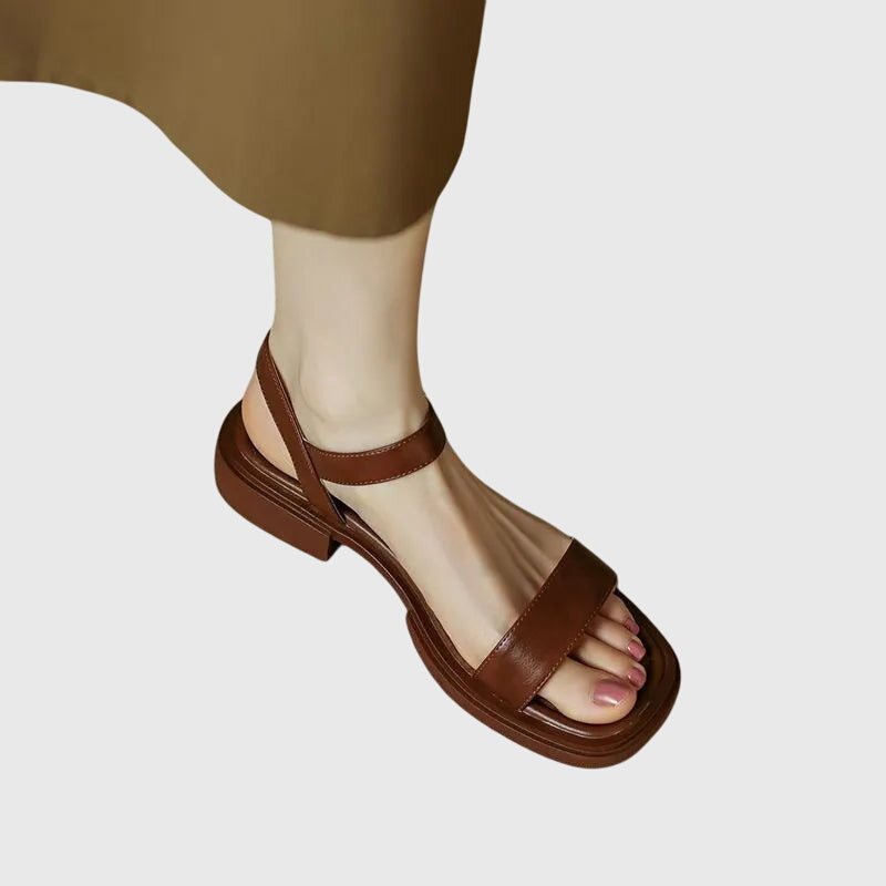 Celestia | Orthopedische leren sandalen