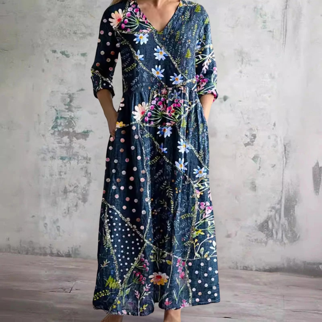 Linda | Vestido floral de verão