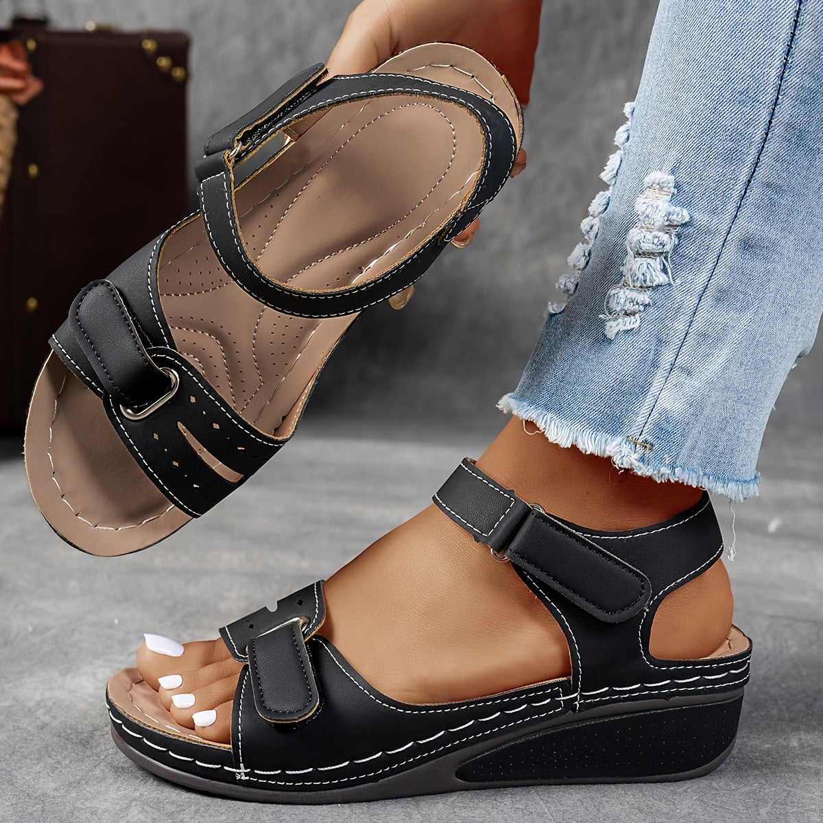 Janet | Sandales orthopédiques flexibles et confortables
