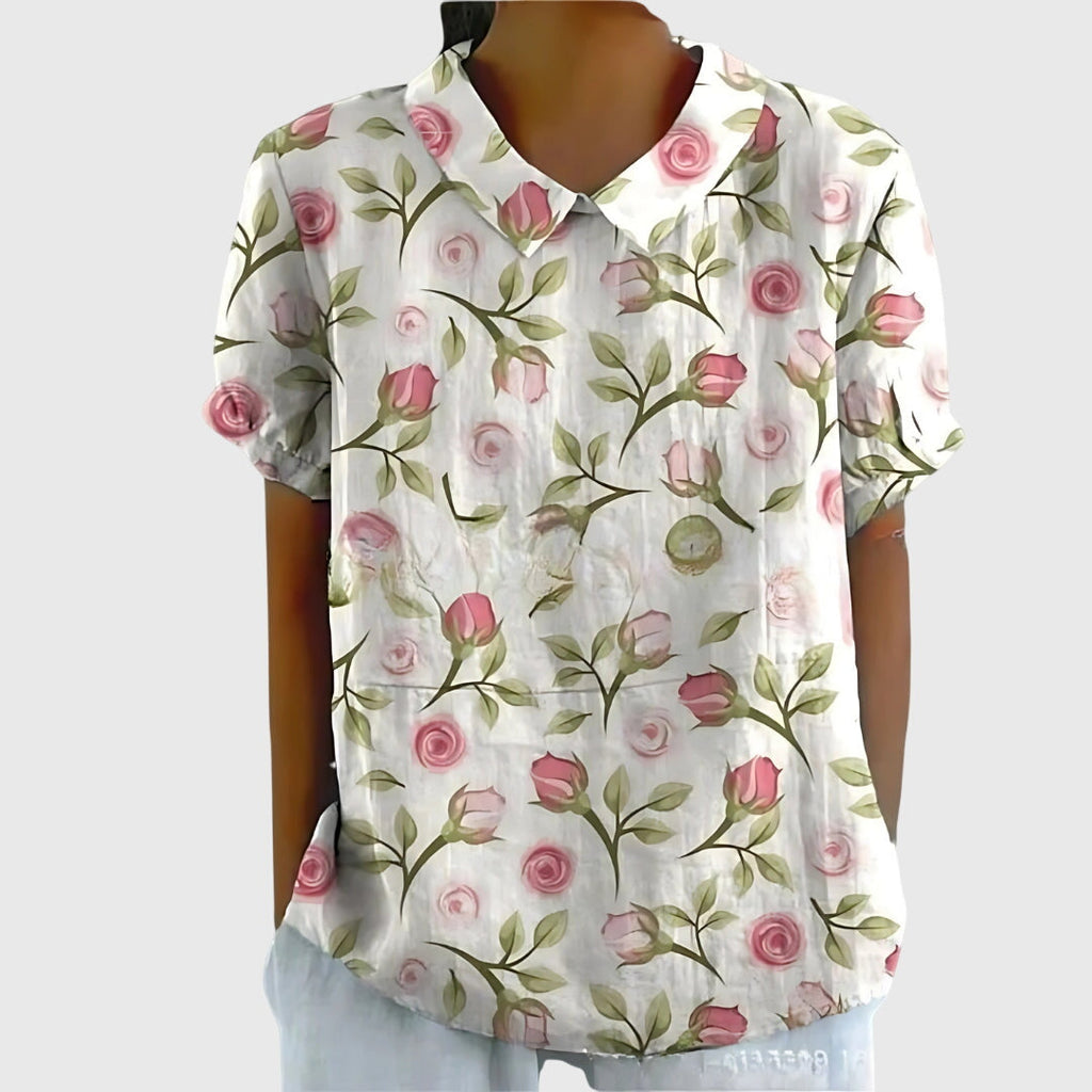 Jenna | Blouse à fleurs