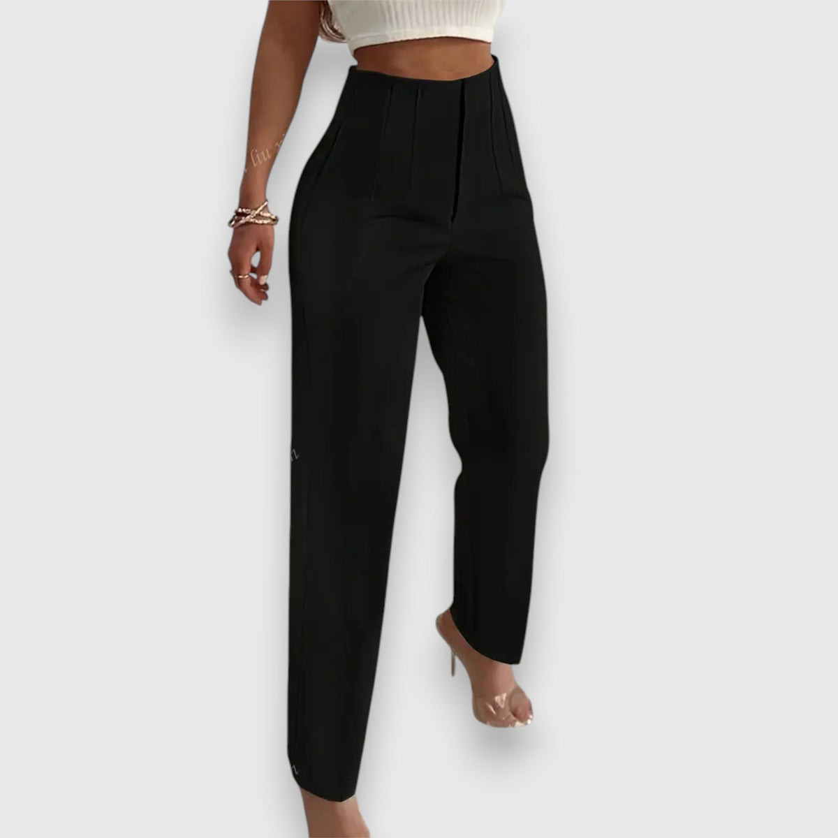 Verena – Pantalones de cintura alta