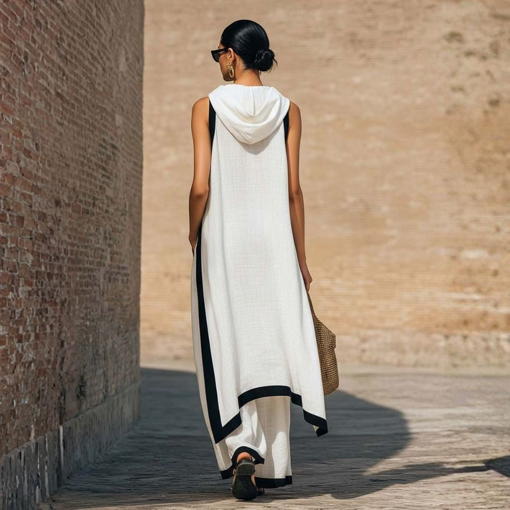 Leonora | Terno elegante de linho