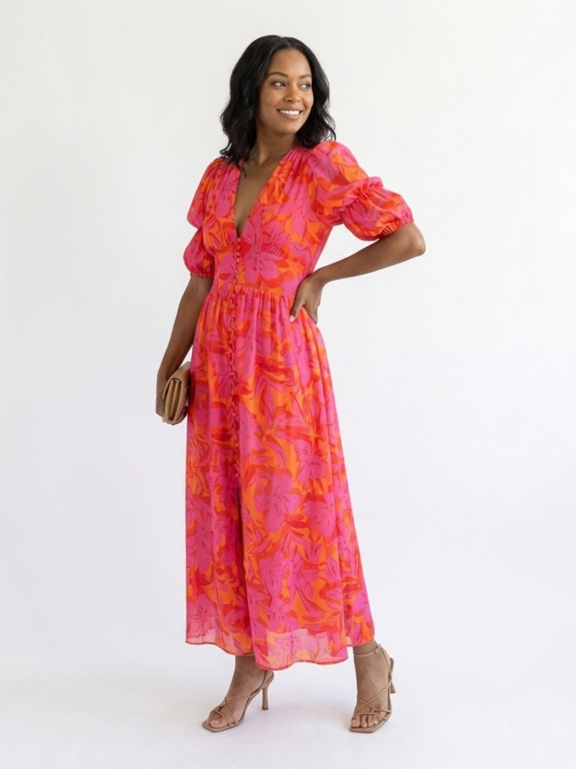 willow floral maxi dress Willow Floral Maxi Dress