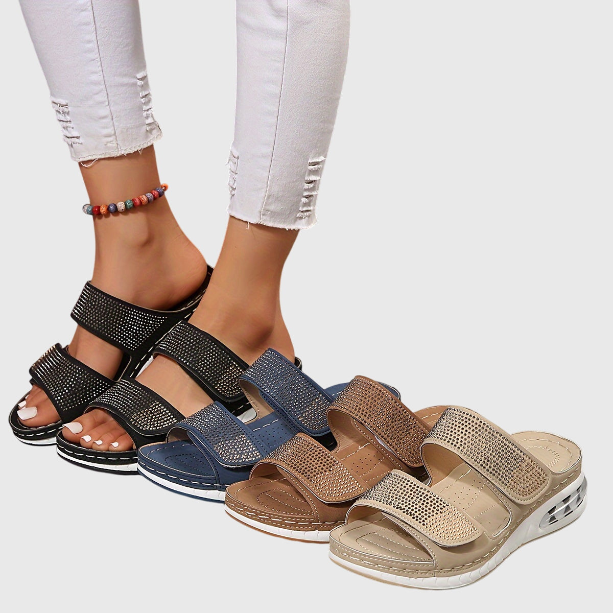 Ensley | Sandale orthopédique confortable