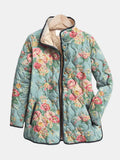 Elara | Veste matelassée à imprimé floral