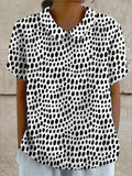 Lily | Camisa com estampa de poás