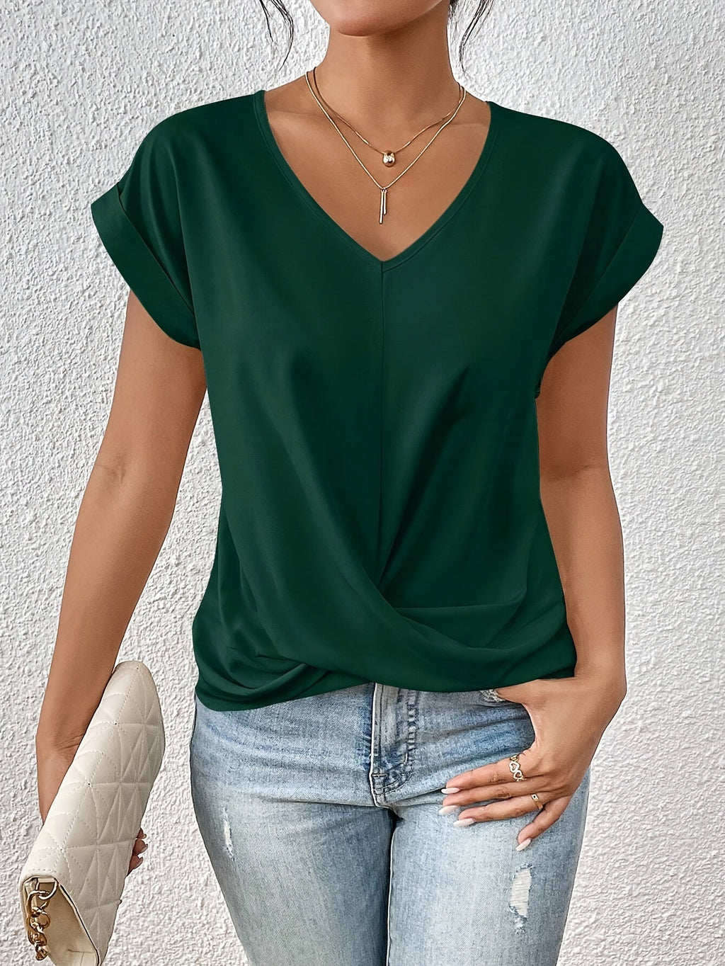 Zoe - La maglietta casual con scollo a cuore