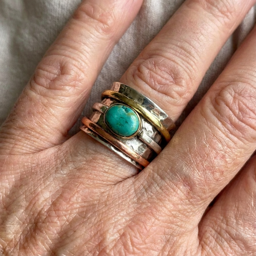 Coco - Vintage Turquoise Ring