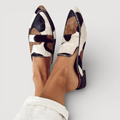 Belmonte-mocassin met abstract patroon
