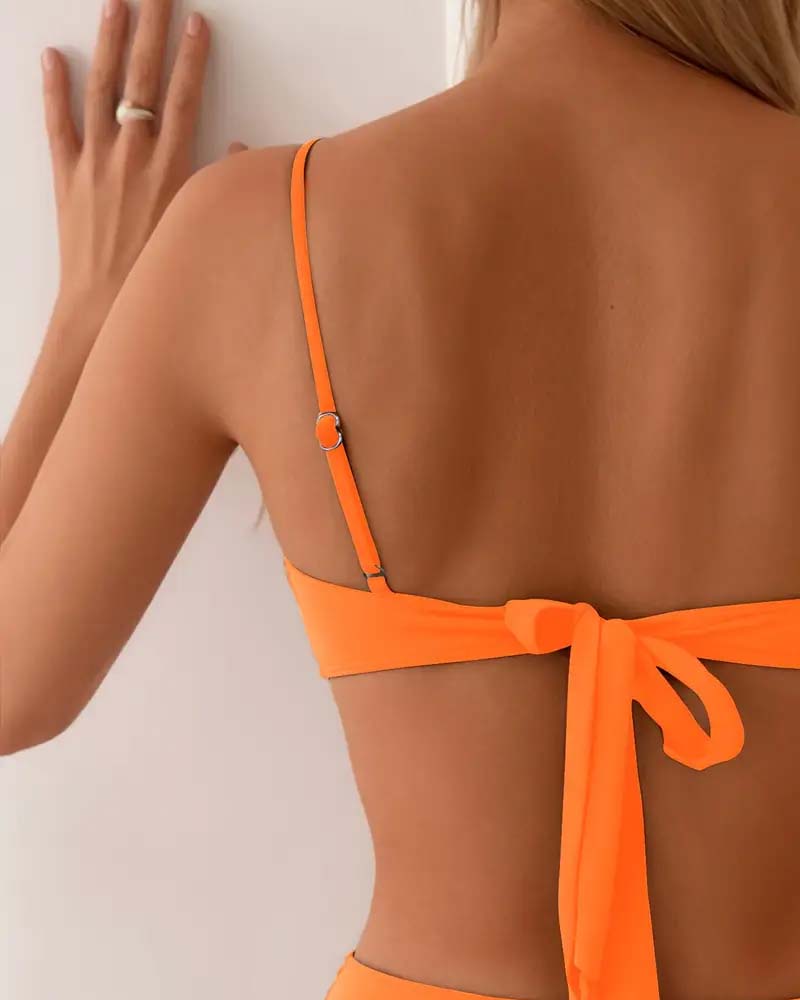 Marcelle | Biquíni elegante de duas peças com efeito modelador