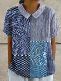 Allie | Camicia con stampa patchwork
