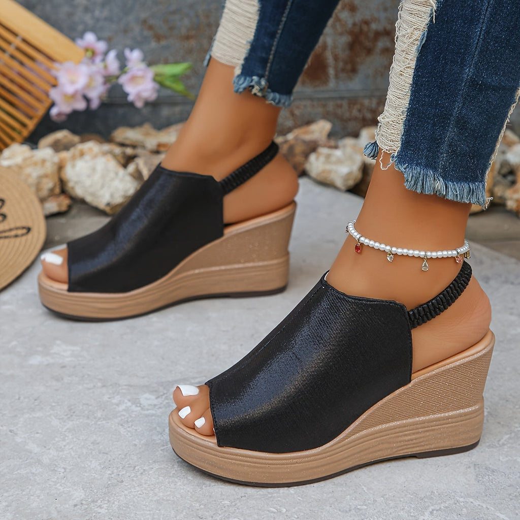 Aurora - Sandalen met sleehak voor comfort de hele dag