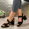 Elara | Zapatos de tacón cómodos con correas cruzadas
