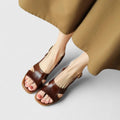 Evelynne - Klassieke sandalen met hak en zachte pas