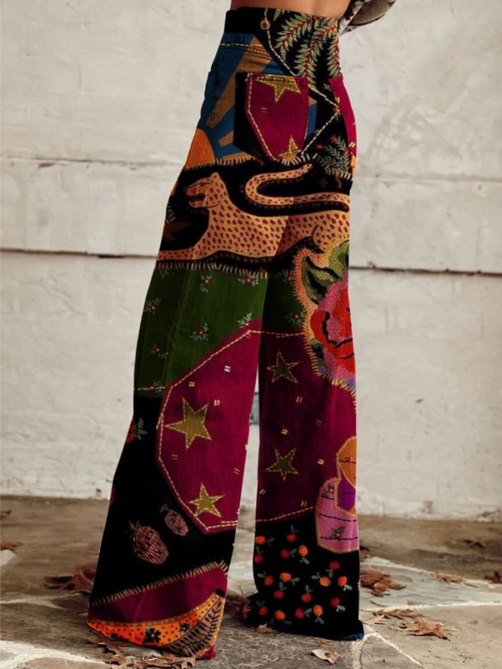 Léna - Pantalones bohemios elegantes